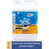 Resteril Hijyen Spreyi 5L Banyo Mutfak Buzdolabı Klozet Kapağı Dezenfektan Sprey Yüzey Temizleyici