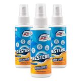 Resteril Hipokloröz Hijyen Spreyi Seti 3x100ml Dezenfektan Etkili Alkolsüz Antibakteriyel Yüzey Temizleyici