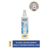 Resteril Klozet Kapağı Dezenfektan Sprey%99.99 Sterilizasyon Seyahat Boyu Hijyen Spreyi 200 ml