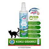 Resteril PET Parfümsüz Kedi Kumu Koku Giderici Dezenfektan Sprey Kedi Tuvaleti Koku Önleyici Köpek İdrar Çiş Kokusu Giderici 200ml