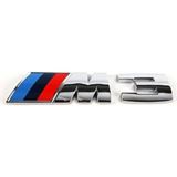 Restinal Bmw 3 Serisi F30 M3 Bagaj Yazısı Bmw 3 Serisi M3 Bagaj Yazı Logo Amblem Paslanmaz Çelik 13CM - 1 adet
