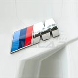 Restinal Bmw M Arka Bagaj Yazısı Amblem Krom 3D Metal Logo Oem Uyumlu Parlak A Kalite Set - 1 adet