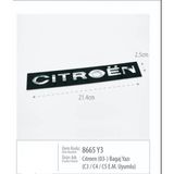Restinal Citroen Bagaj Logosu - 2003, 2004, 2005, 2006, 2007, 2008, 2009, 2010, 2011 Uyumlu Oto Amblem - 1 adet