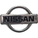 Restinal Nissan Ön Panjur Arması 8.5 × 6 cm 2 Pimli (Pimler Arası 4 cm) – X‑trail R50 Uyumlu - 1 adet