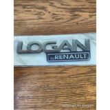 Restinal Renault Logan Bagaj Yazısı Logo Arma 3D Krom Kaplama Plastik Oto Orijinal Tip Kalite - 1 adet