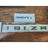 Restinal Seat Ibiza Bagaj Yazısı Plastik Krom Kaplama 3m Bantlı Harf Seti Bagaj Yazı Emblem Arma Oto UYUMLU3D - 1 adet