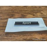 Restinal Sport Yazı 3D Kalın Arma Logo Yapıştırma Sticker Oto Çamurluk Kapı Bagaj Universal Şık - 1 adet