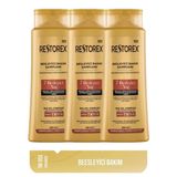 Restorex 7 Besleyici Yağ Etkili 3x500 ml Şampuan