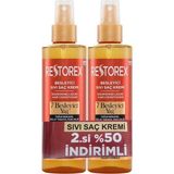 Restorex 7 Besleyici Yağ Sıvı Saç Kremi 2 x 200 ml - 1