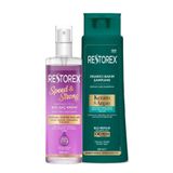 Restorex Argan Keratin 500 ml Şampuan + Speed Strong 200 ml Sıvı Saç Kremi