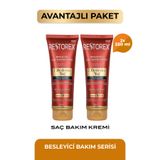 Restorex Besleyici Bakım Saç Kremi 2 x 250 Ml - 7 Besleyici Yağ Göz Alıcı Parlaklık İpeksi Yumuşaklık