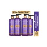Restorex Collagen&Biotin Şampuan 900 Ml 4 Adet Hacim ve Güçlendirme