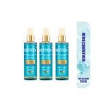 Restorex Hydra Nemlendirici Canlandırıcı Bakım Sıvı Saç Kremi 3x200 Ml - Hyal.Asit Glikoik Asit Sülfatsız