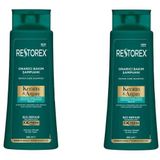 Restorex Keratin Argan 2x500 ml Onarıcı Şampuan