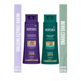 Restorex Keratin Argan Collagen Biotin 2x500 ml Dolgunlaştırıcı ve Onarıcı Şampuan Seti