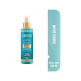Restorex Keratin & Argan Onarıcı Sıvı Saç Bakım Kremi 200 Mililitre, Yıpranmış ve Hasar Görmüş Saçlar (2 Paketi) - Option-1