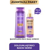 Restorex Kolajen & Biotin Dolgunlaştırıcı Şampuan 500 Ml + Sıvı Saç Kremi 200 Ml