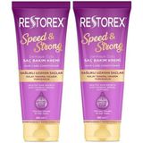 Restorex Sağlıklı Uzama Etkili Sarmaşık Özlü 2x250 ml Saç Bakım Kremi