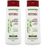 Restorex S&L İnce Tel.Yağlı Şampuan, 500 Ml 2li paket