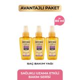 Restorex Speed Strong Onarıcı Saç Bakım Yağı 3 x 80 ml