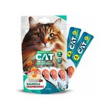 Resveq Eurogold Cat Sıvı Kedi Ödülü Somon - Kızılcık 5X15GR