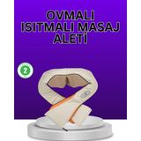 Resveq Isıtma Fonksiyonlu Ovmalı Boyun Omuz ve Vücut Masaj Cihazı Rahatlatıcı - Renkli