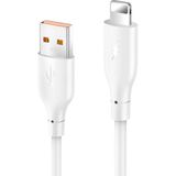 Resveq Konfulon DC64 USB To Lightning 1m 3.0A Hızlı Şarj Kablo - Beyaz