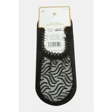 Resveq Oval Dantel Babet Çorap-Siyah - 8 - Polyester