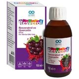 Resveratrol ve Quercetin Içeren Sıvı Takviye Edici Gıda 150 ml - Ahududu