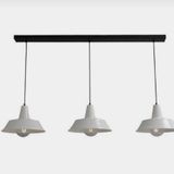 RET4RO RUSTİK VİNTAGE METAL MASA ÜSTÜ SIRALI ÜÇLÜ AVİZE 120 CM MYL002693