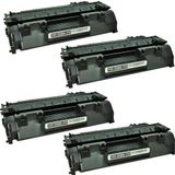 Retech HP 80A-CF280A Toner Muadil Yazıcı Kartuş 4 Lü Ekonomik Paket Siyah