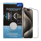 RetinaGuard Anti Mavi Işık Temperli Cam Ekran Koruyucu iPhone 15 Pro Max 6.7 inç, Bloklar Zararlı Mavi Işık, Gözlerinizi Korur, Göz Yorgunluğunu Azaltır