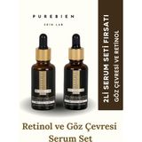 Retinol Serum + Göz Çevresi Serum (2li Serum Set)