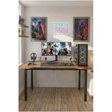 Retodesign 120 Çam Oyun Çalışma Masası Gaming Masa Ofis Masası 9121 Atlantik Çam
