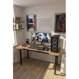 Retodesign 140 Çam Oyun Çalışma Masası Gaming Masa Ofis Masası Çam