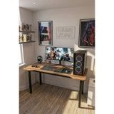Retodesign 140 Çam Oyun Çalışma Masası Gaming Masa Ofis Masası