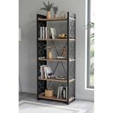 Retodesign 5 Katlı Endüstriyel Kitaplık, Çiçeklik, Çok Amaçlı Raf 2800 Atlantik Çam