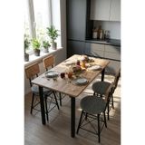 Retodesign 60/140 Atlantik Çam Yemek Masası, Bilgisayar Masası; Oyuncu Masası 9002