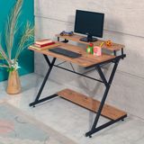 Retodesign Atlantik Çam Modern Tasarımlı Ahşap Gaming Bilgisayar Masası Dayanıklı Yapı 1108 - 100 x 60 x 72 cm