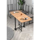 Retodesign Efes Çam Katlanır Masa. Mutfak Masası, Yemek Masası,