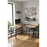 RetoDesign Köşe Oyuncu Çalışma Masası. Gaming Masa 8000 - 140 - Atlantik Çam