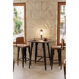 Retodesign LOTUS KARE BAR 2 SANDALYELİ TAKIM 9102