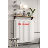 Retodesign Montajsız Çam Petek Üstü Metal Raf, Kalorifer Peteği Raf Dresuar Uçan Raf 80 Cm 20080