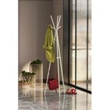 Retodesign Zambak Askı ,3 Ayaklı Askı , Portmanto Askılık Beyaz2046b