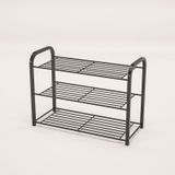 Retohome Metal 3 Katli Ayakkabilik Ve Çok Amaçli Raf 2320 Siyah