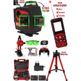 Retools 2'li Set 16 Yönlü Lazerli ve +70 Metre Lazer Metre(Tripod Ayak)