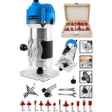Retools 600W Güçlü Freze Ve Uç Seti - Yüksek Ve Estetik Şekillendirme İçin!