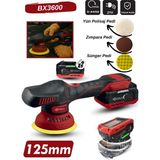 Retools BX3600 Bordo Şarjlı Polisaj 2100 W Güçlü Motor 21 Volt Akülü Ergonomik Tasarım