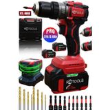 RETOOLS RTL8060 21V 3.0Ah Profesyonel Şarjlı Darbeli Vidalama Makinesi