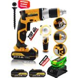 Retools Şarjlı Alçıpan Vidalama Sarı